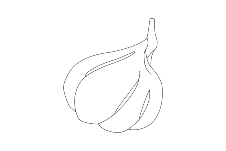 Coloriage Ail 01 – 10doigts.fr